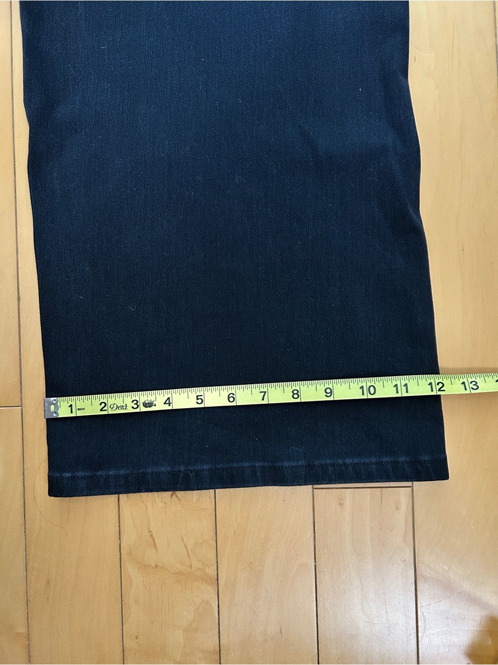 NWT Halara Flex™ Asymmetric Low Rise Zipper Pockets Baggy Wide Leg, Black, Large - Picture 9 of 13